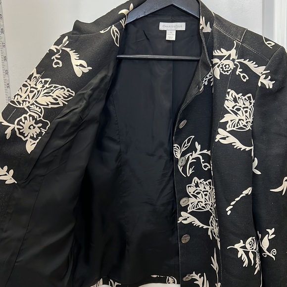 Charter Club Floral Print Jacket - Picture 4 of 10